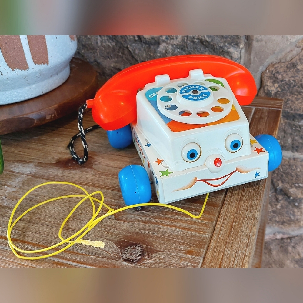 Vintage Fisher Price Chatter Phone *Working* 1961